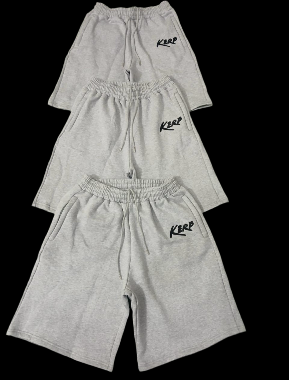 Light grey baggy shorts